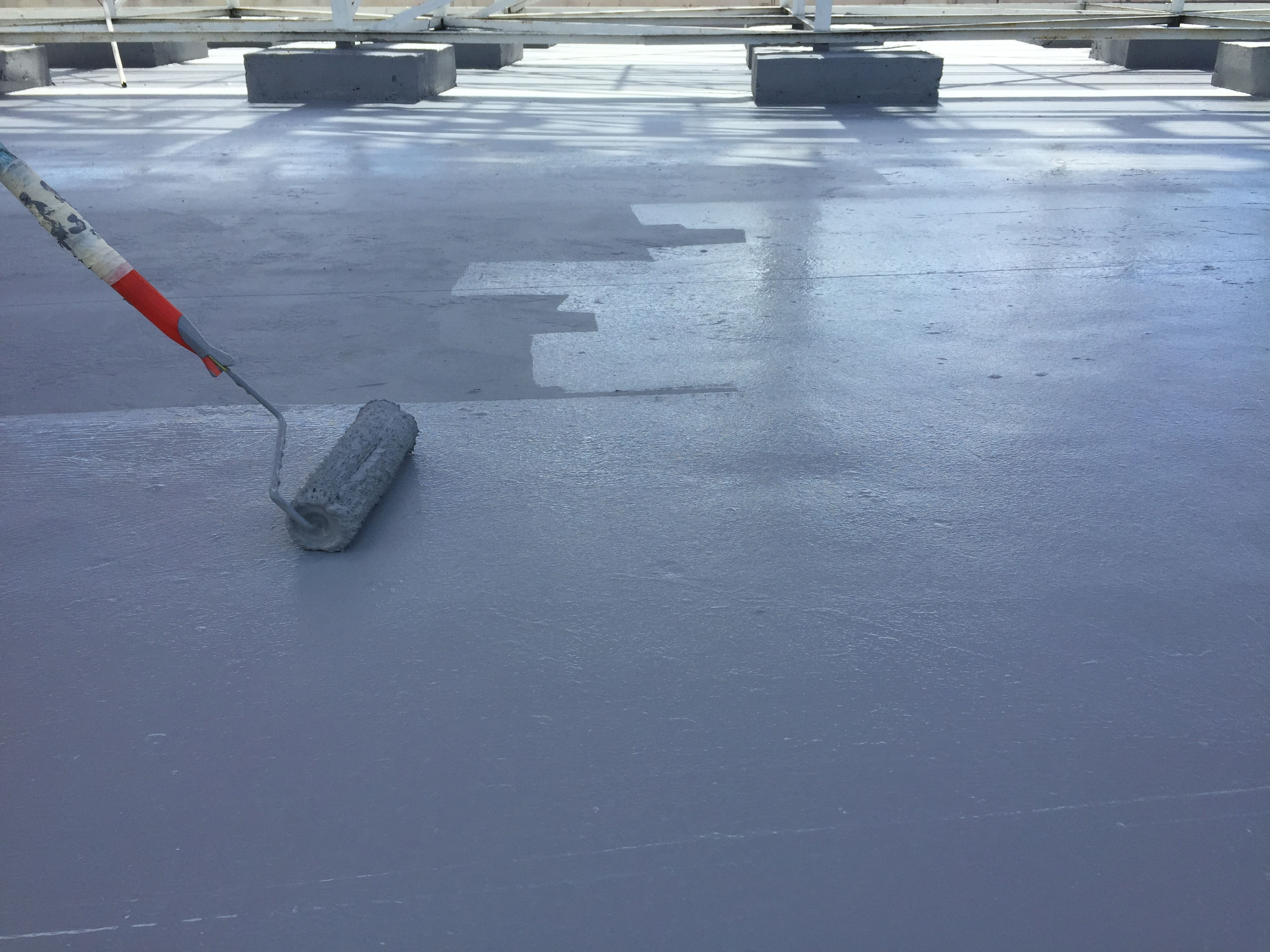 Cold-liquid applied waterproofing