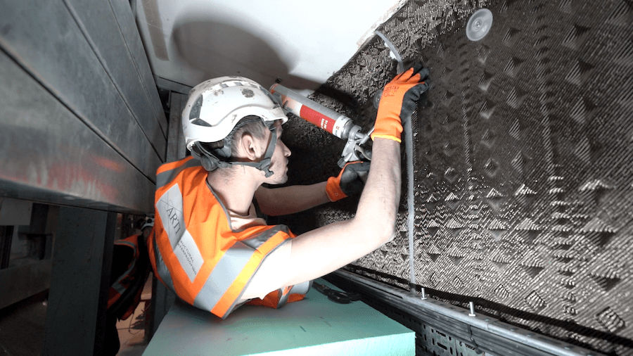 Oldroyd XTF cavity drain membrane is an example of Newton's commitment to safety