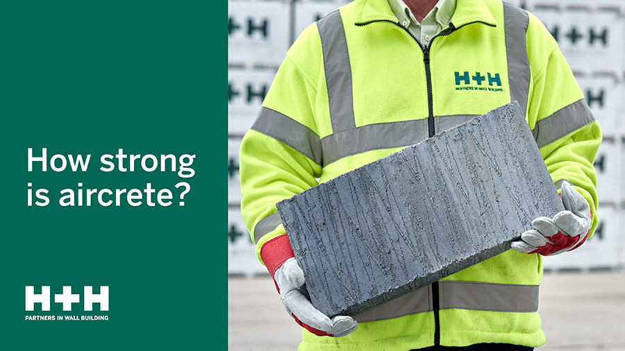 How strong is aircrete?