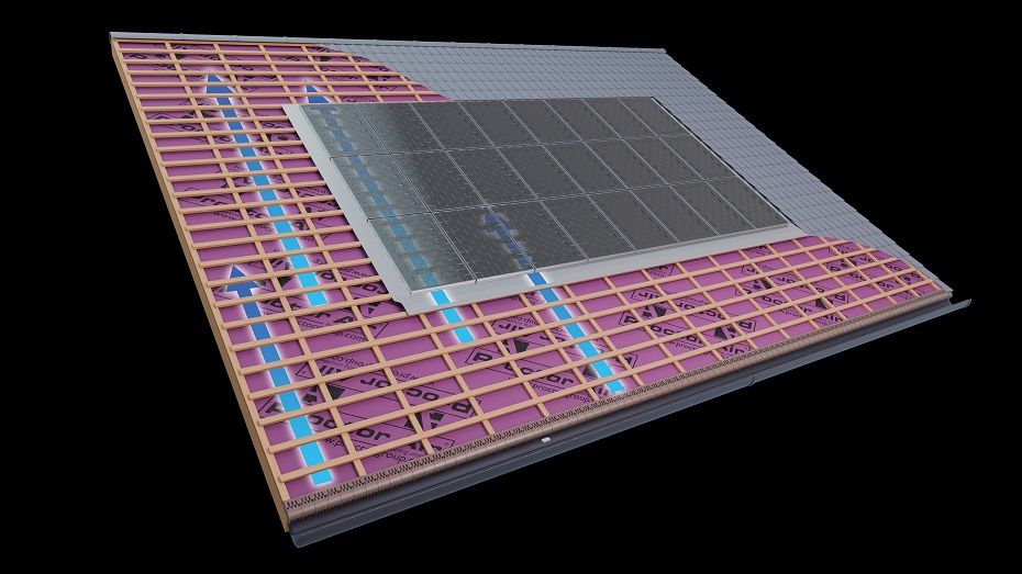 Pitched Roof Ventilation and Solar PV