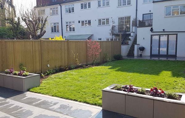 Garden Fencing for a domestic property