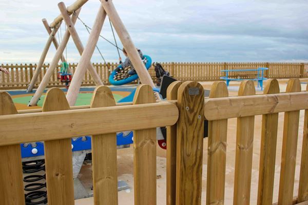 Playground fencing