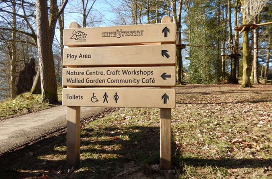Brecon ladder signs enhancement of any environment