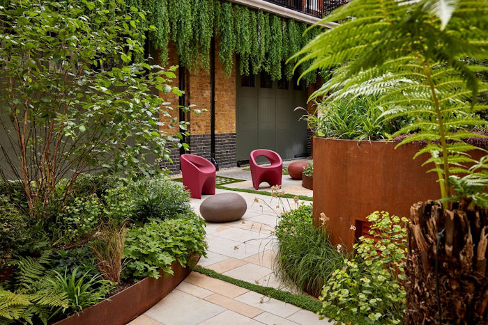 Roof terrace - Westminster fire station