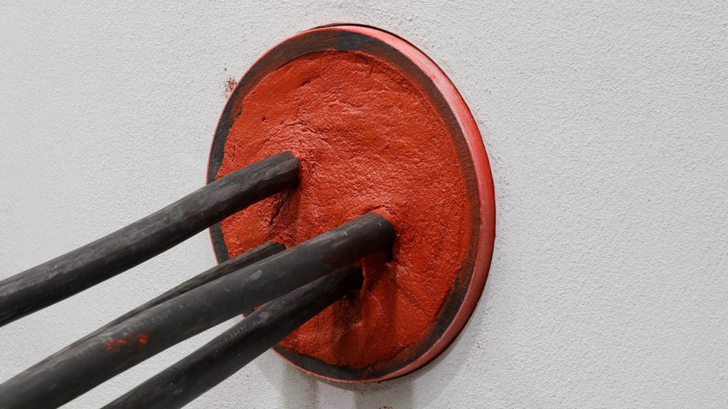 Mastic sealing systems for service penetrations