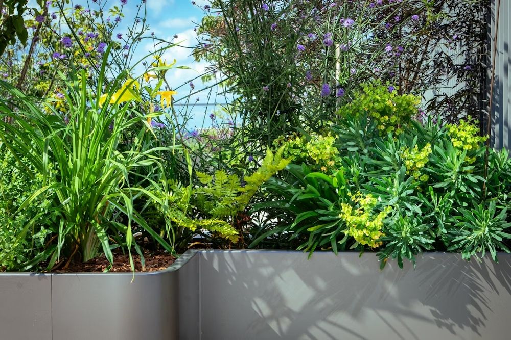 Planterline roof terrace system