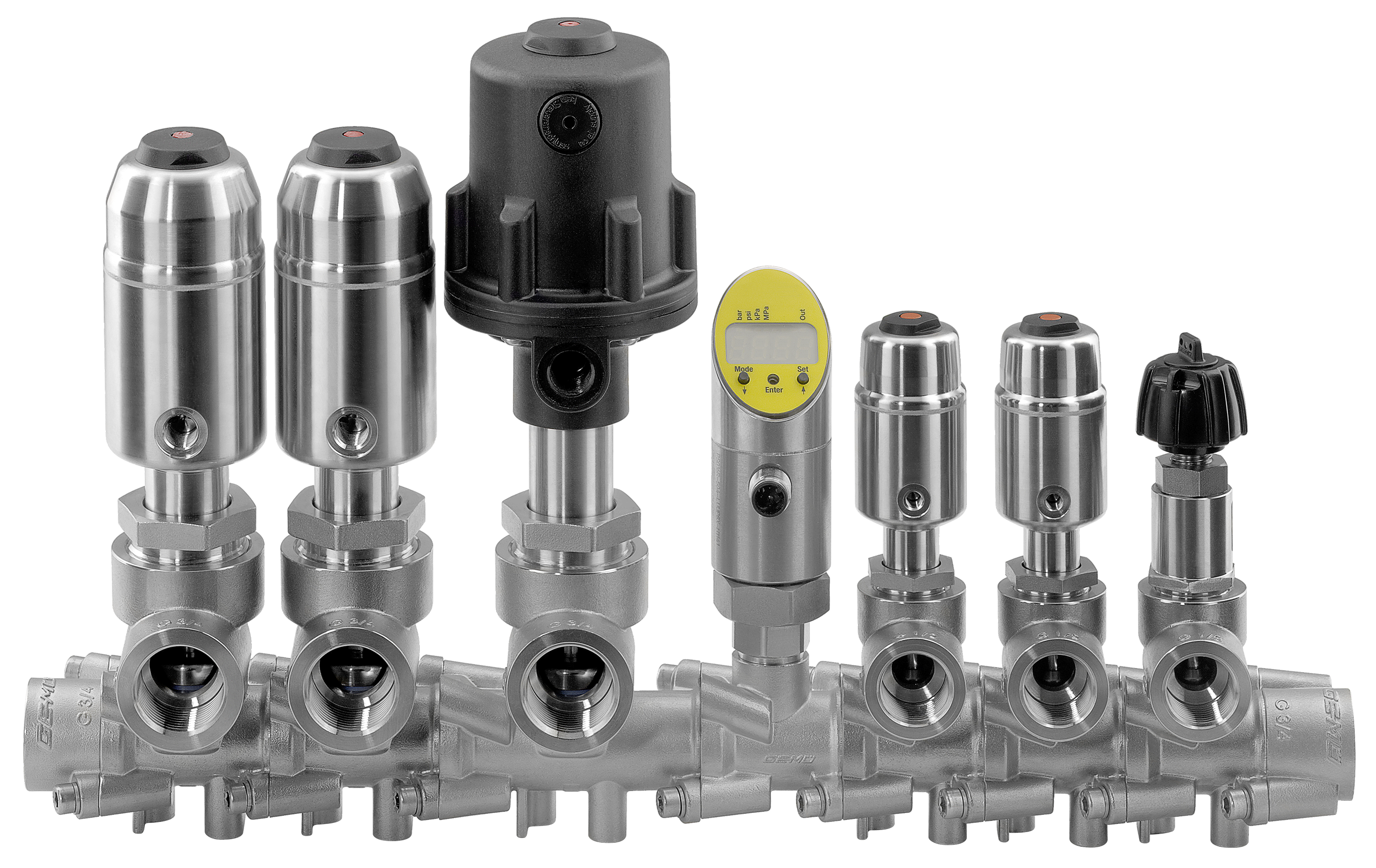 GEMÜ 553 modular distribution valve