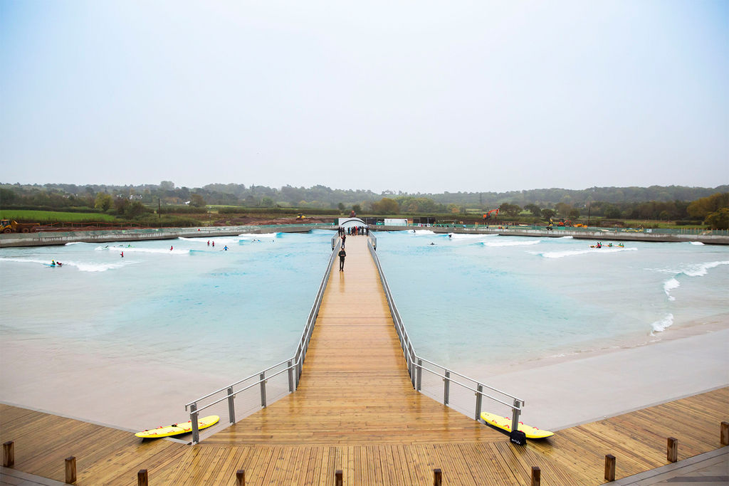 The Wave, Bristol, With Decked Boardwalk
