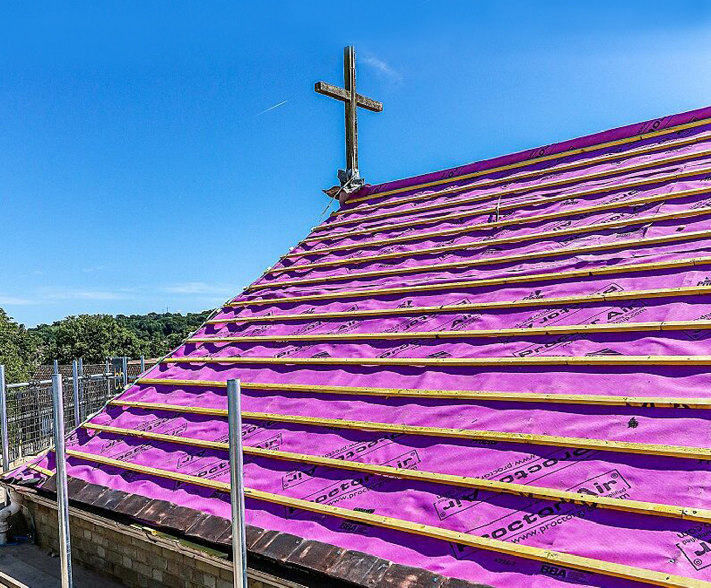 Proctor Promotes Good Practice: Choosing a Pitched Roof Underlay for Heritage Projects - St Mary's Church