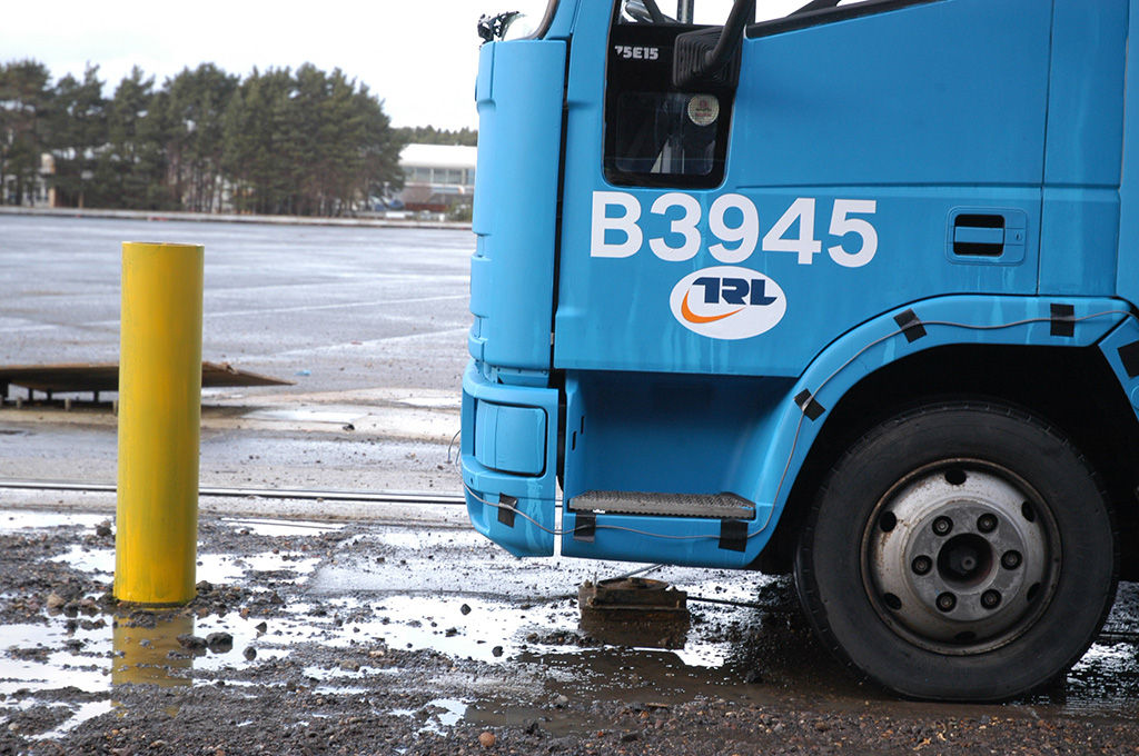 HVM bollard from Zaun