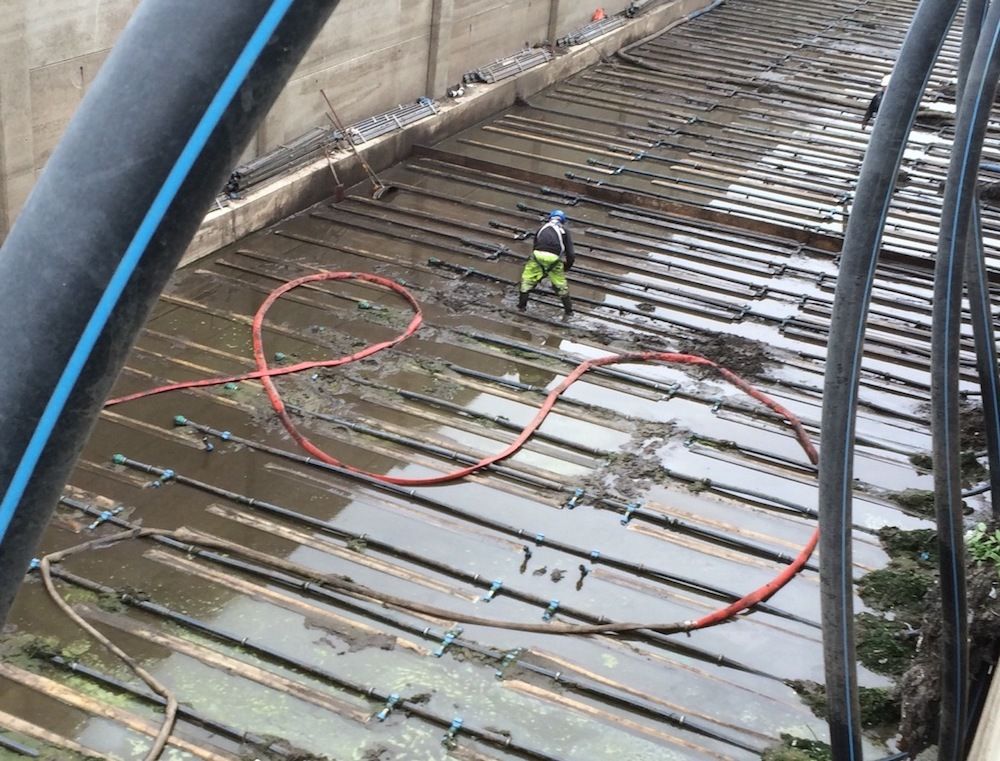 FBDA lane during maintenance clean