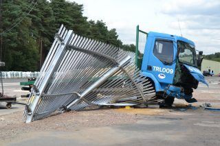Palisade fencing is ideal for preventing RVI as it can easily be installed into the uneven ground
