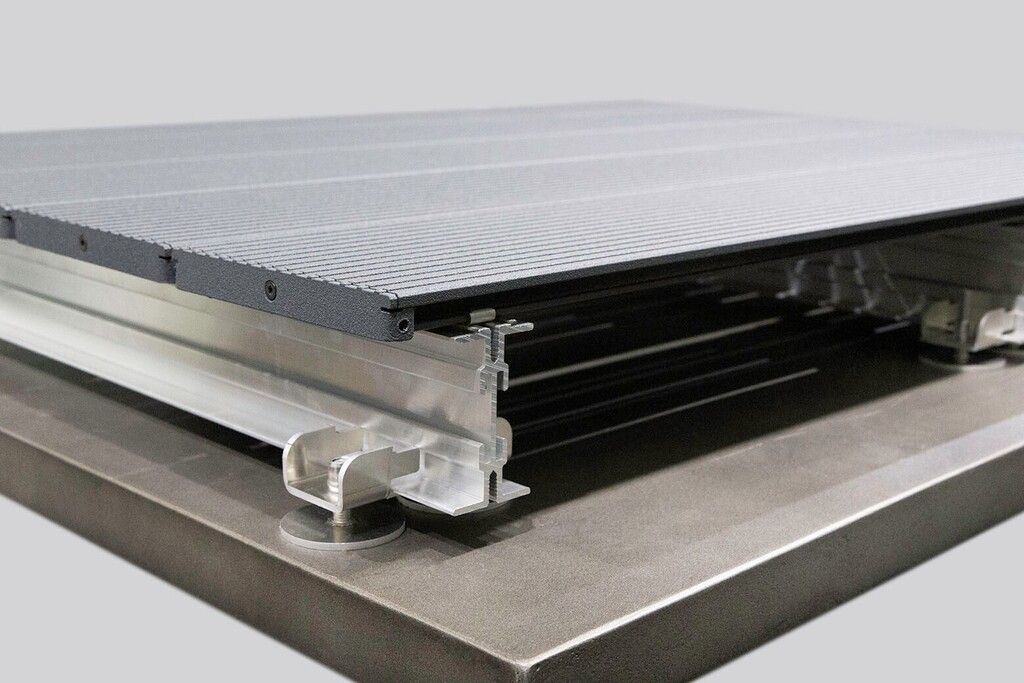 AR-Deck aluminium decking is A2-fire rated