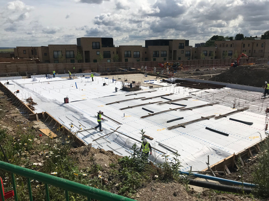 Newton 403 Hydrobond is a high performance External Waterproofing Membrane, providing a Type A waterproofing solution.