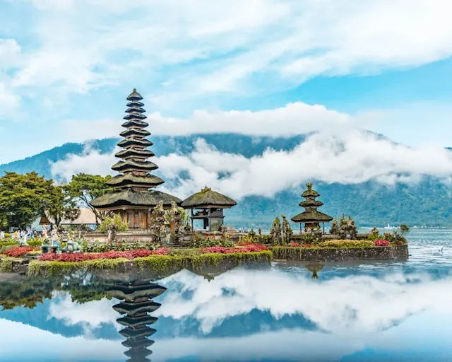 Bali Indonesia in summer