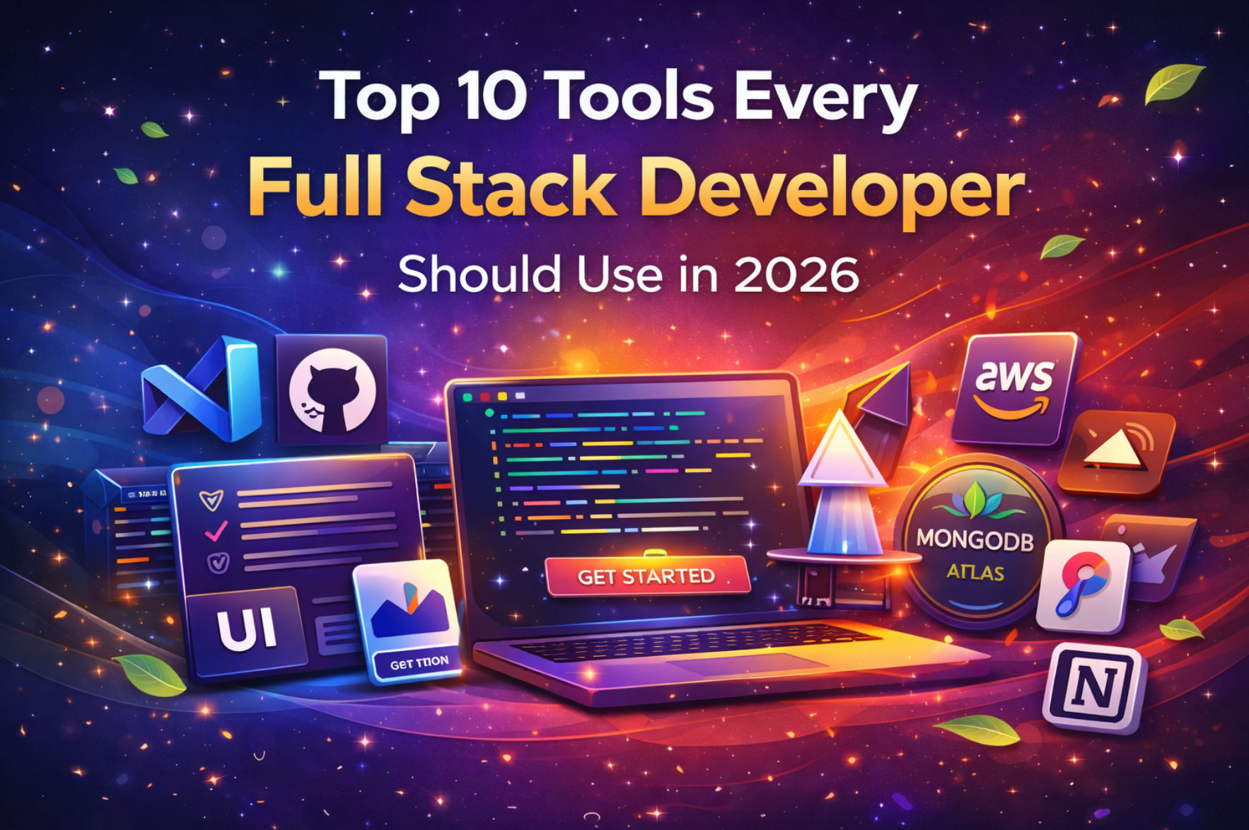 Top 10 Tools Every Full Stack Developer Should Use in 2026 | Sonjoy Barman