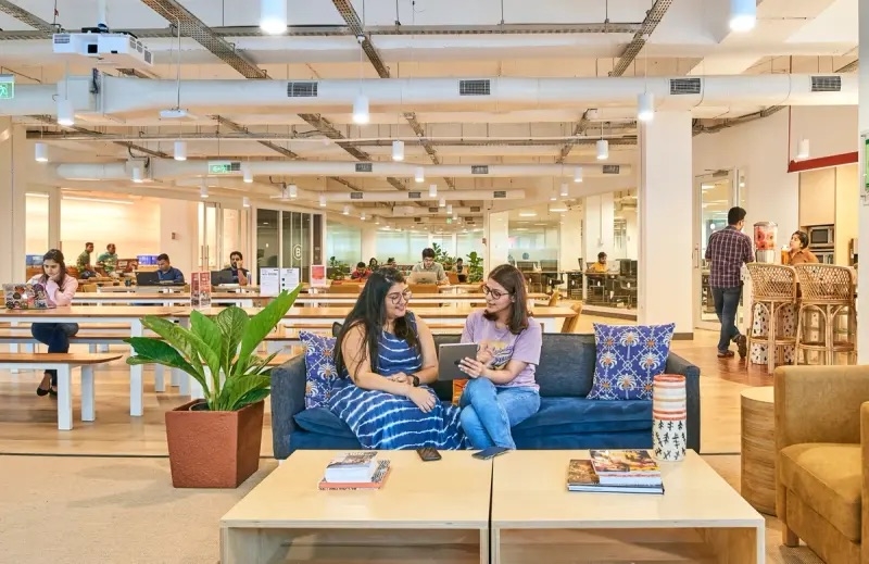 Dedicated Desks in a coworking space
