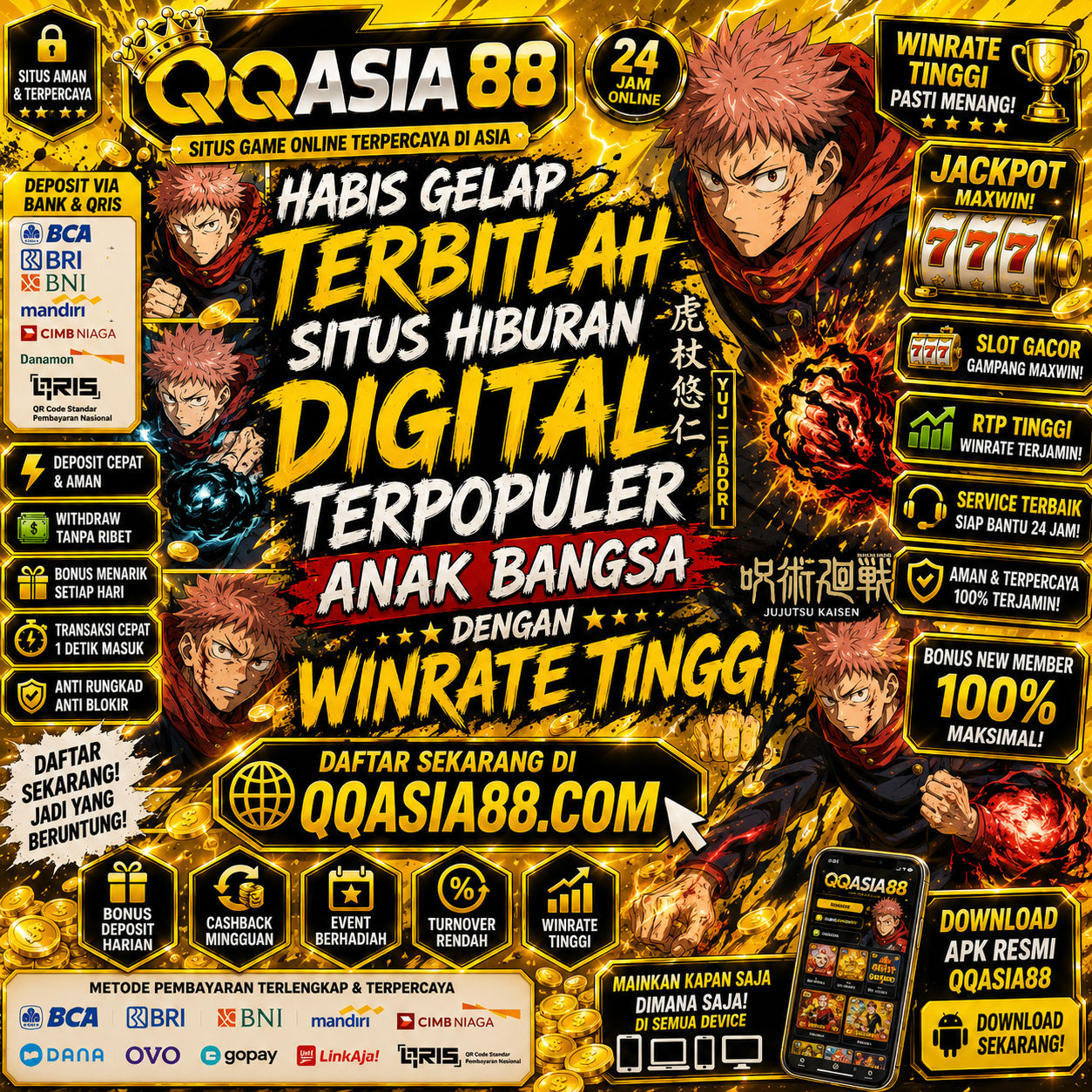 QQASIA88 Front Black 