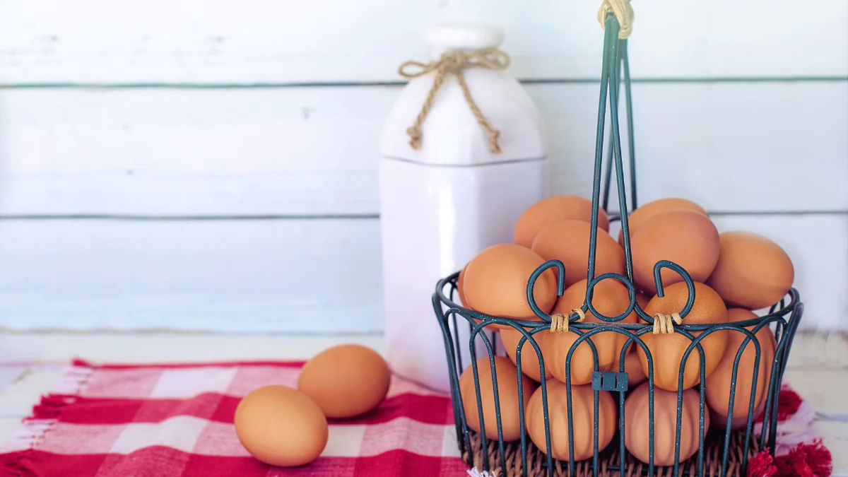 Receitas café da manhã Cesta de ovos para café da manhã