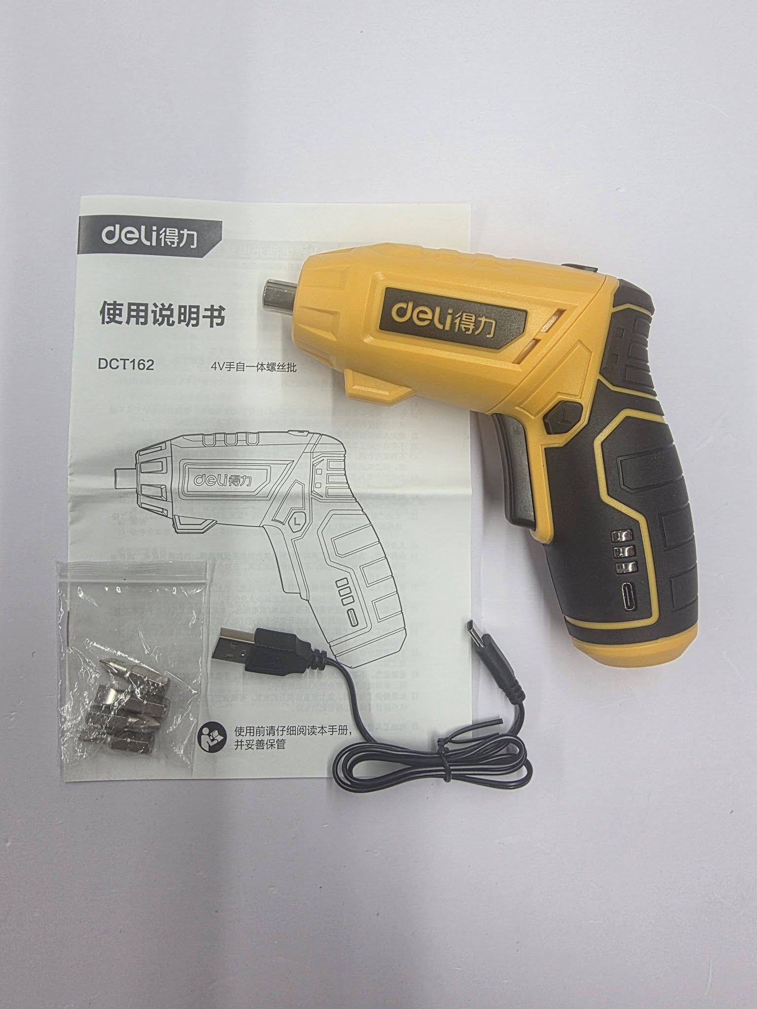 Шрүп мастер, батарейт автирка, Deli