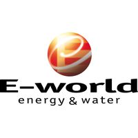 E-world energy & water logo