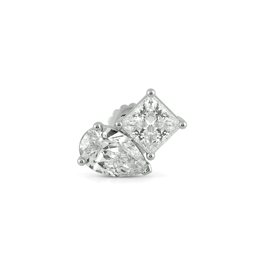 Two Peas In A Pod Stud Earrings 2