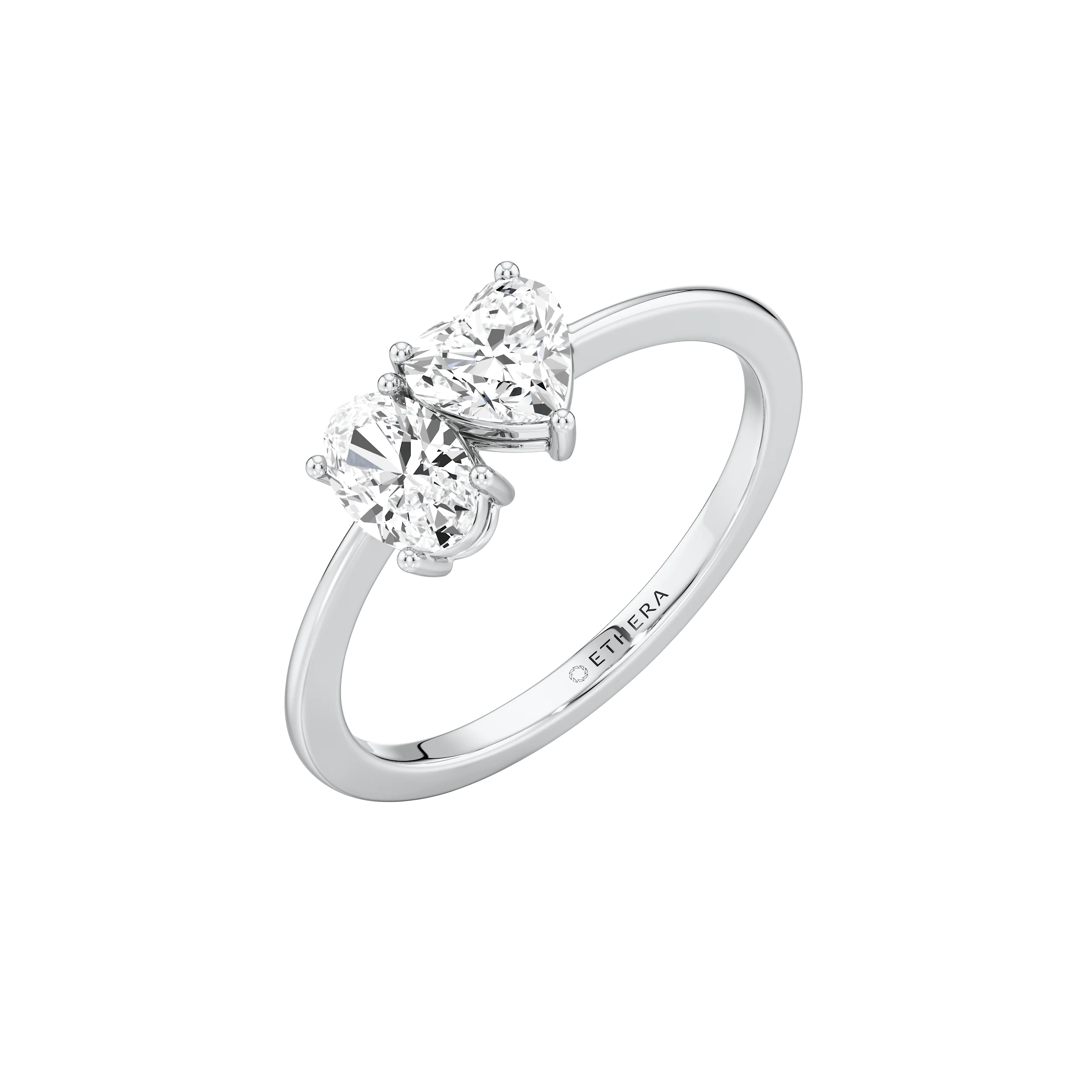 Heart & Oval Duo Ring 4