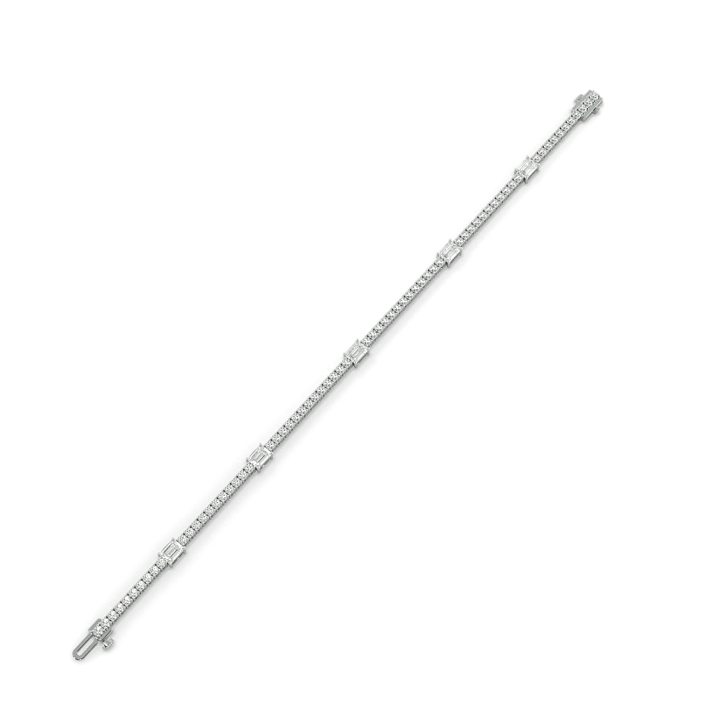 Ethereal Lustre Tennis Bracelet 3