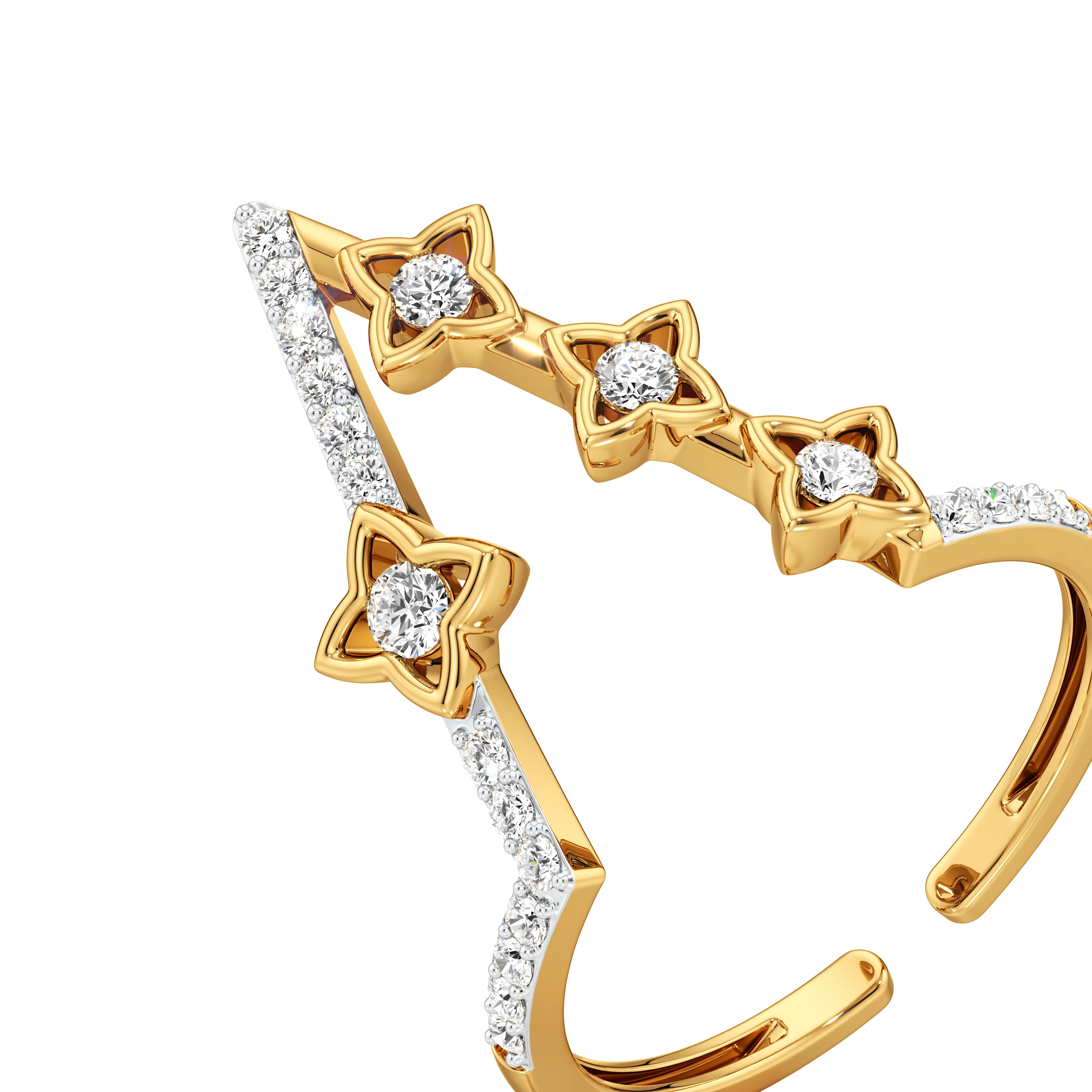 Stellar Zig-Zag Ring 1