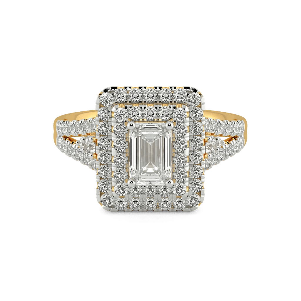 Deco Divine Solitaire Ring 3