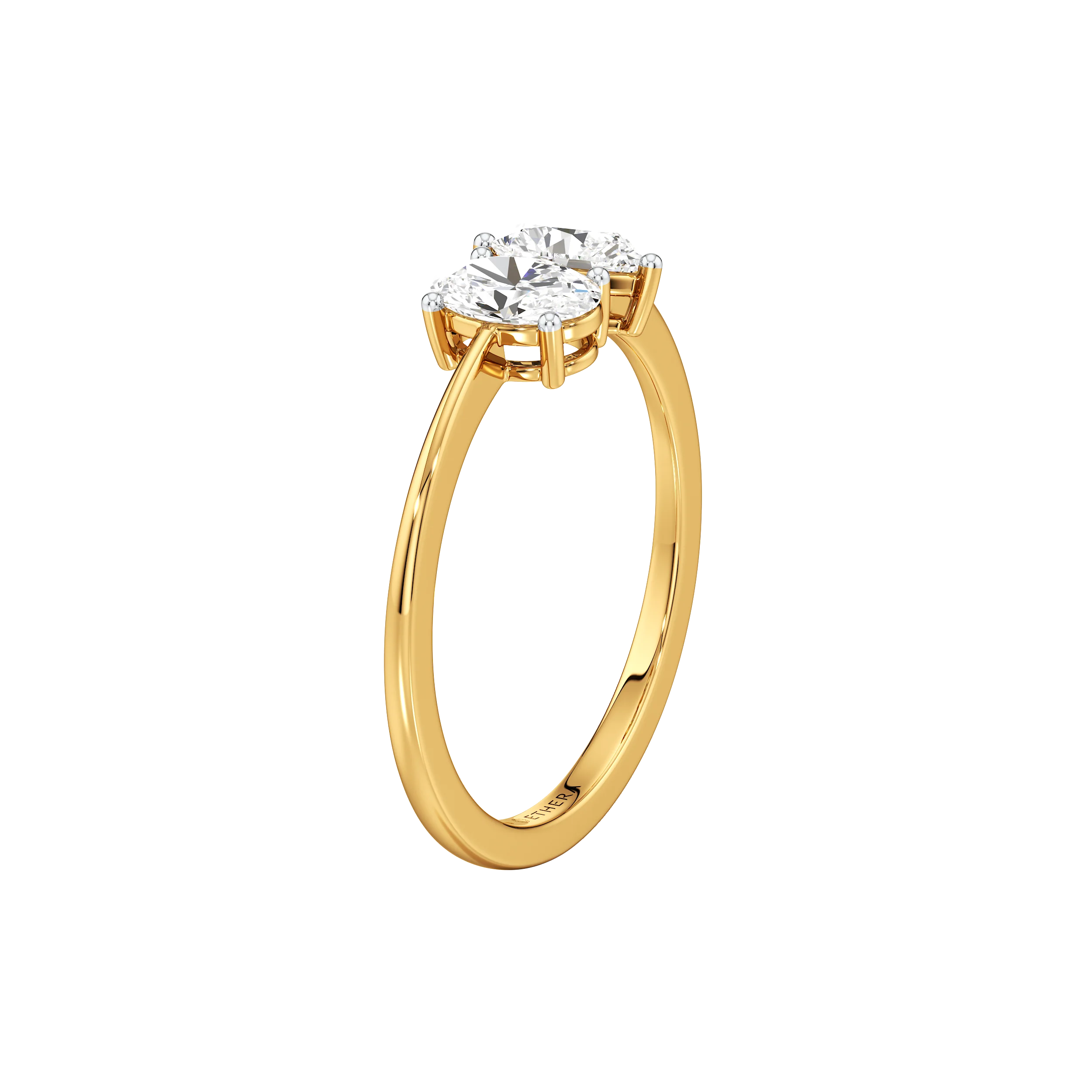 Heart & Oval Duo Ring 3