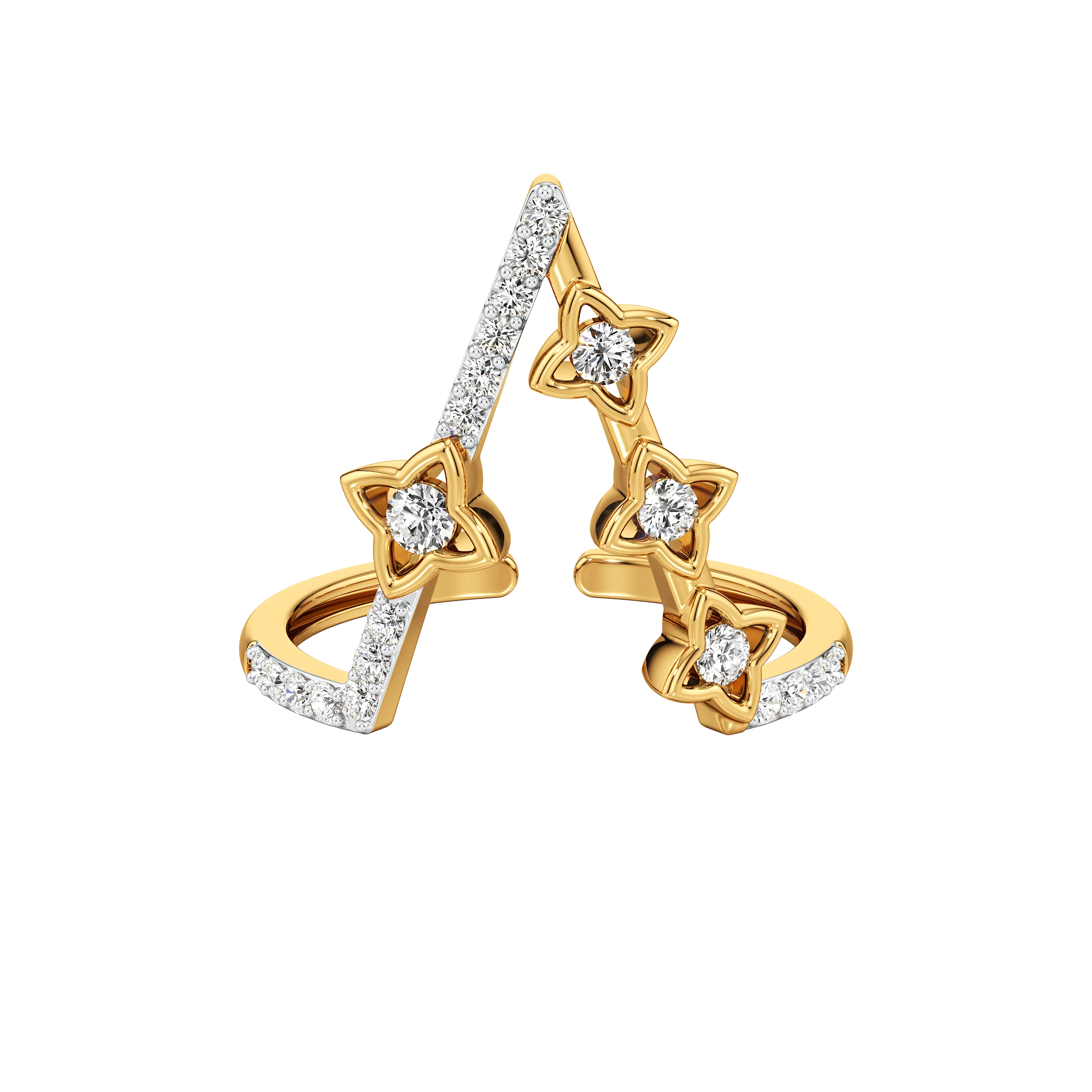 Stellar Zig-Zag Ring 2