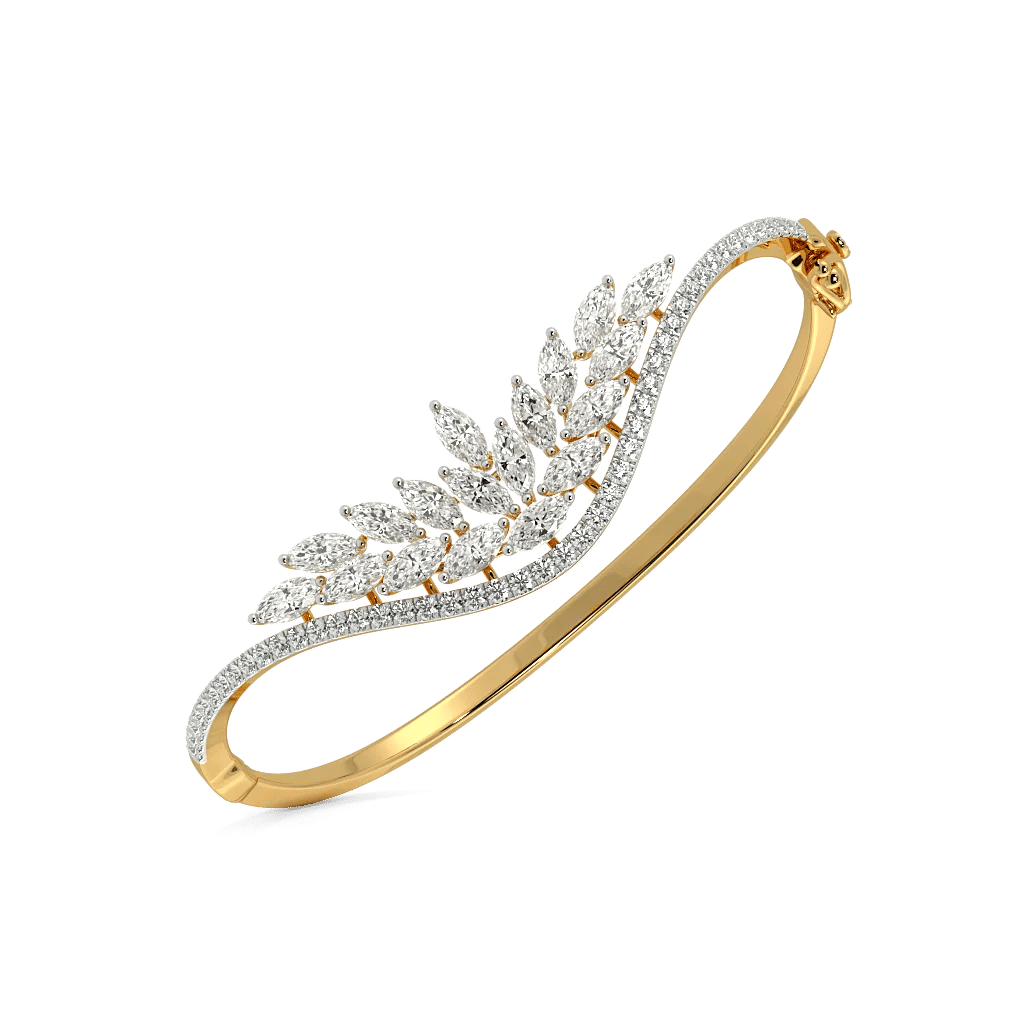 Forever In Bloom Oval Bangle 3