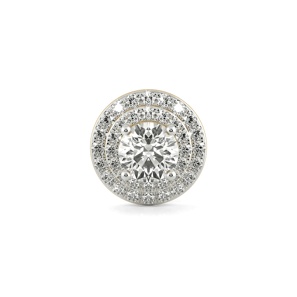 Crown Of Dual Radiance Stud Earrings 2