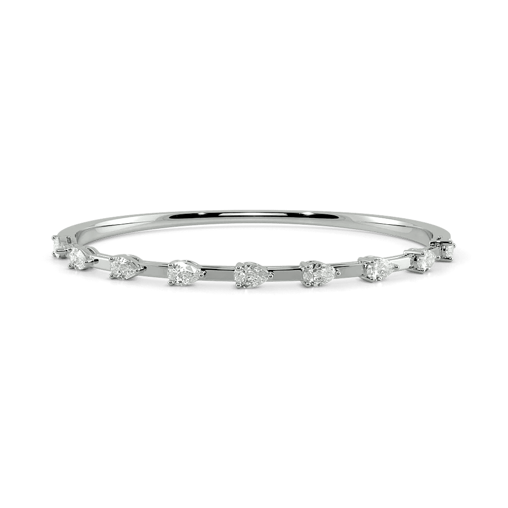 Luxe Scatter Oval Bangle 0