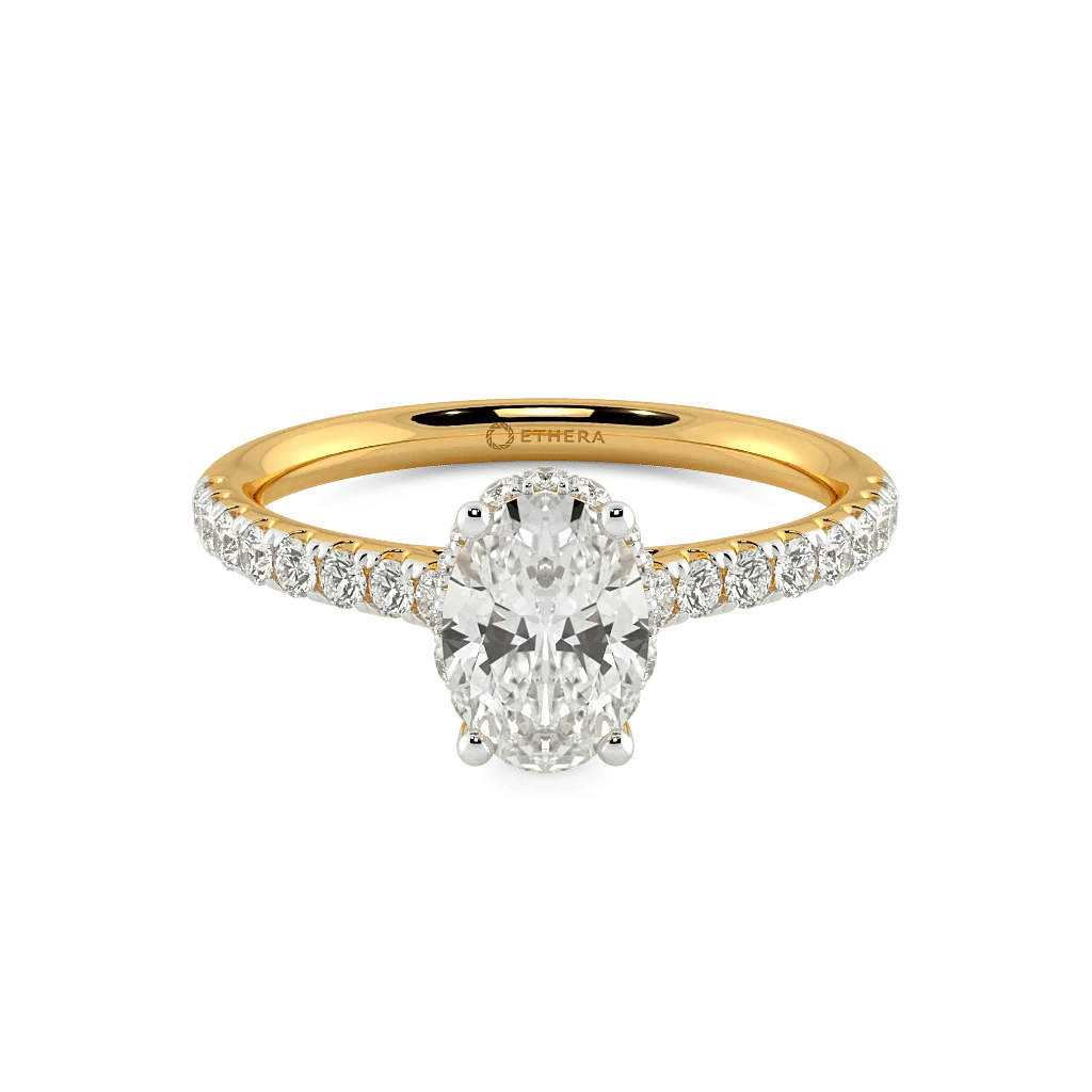 Eternal Oval Solitaire Ring 3