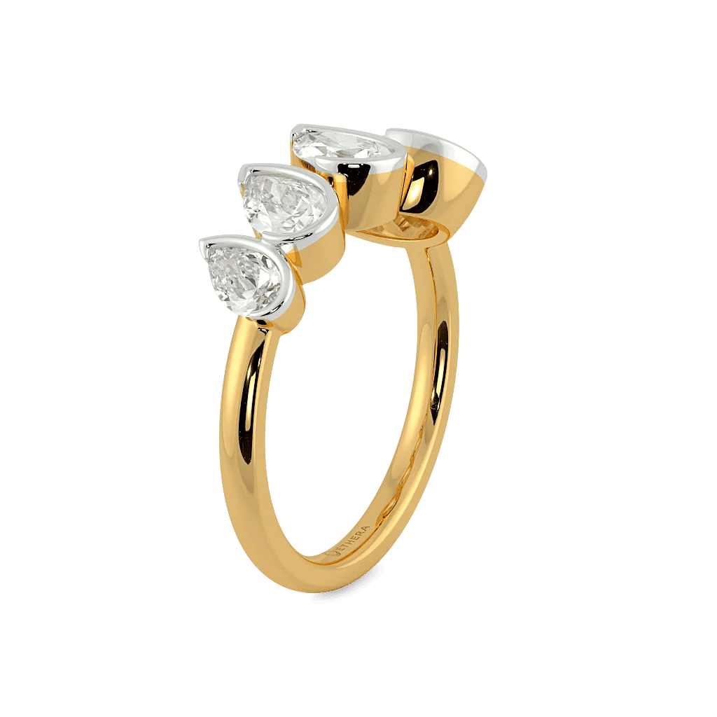 Cascade Pear Ring 4