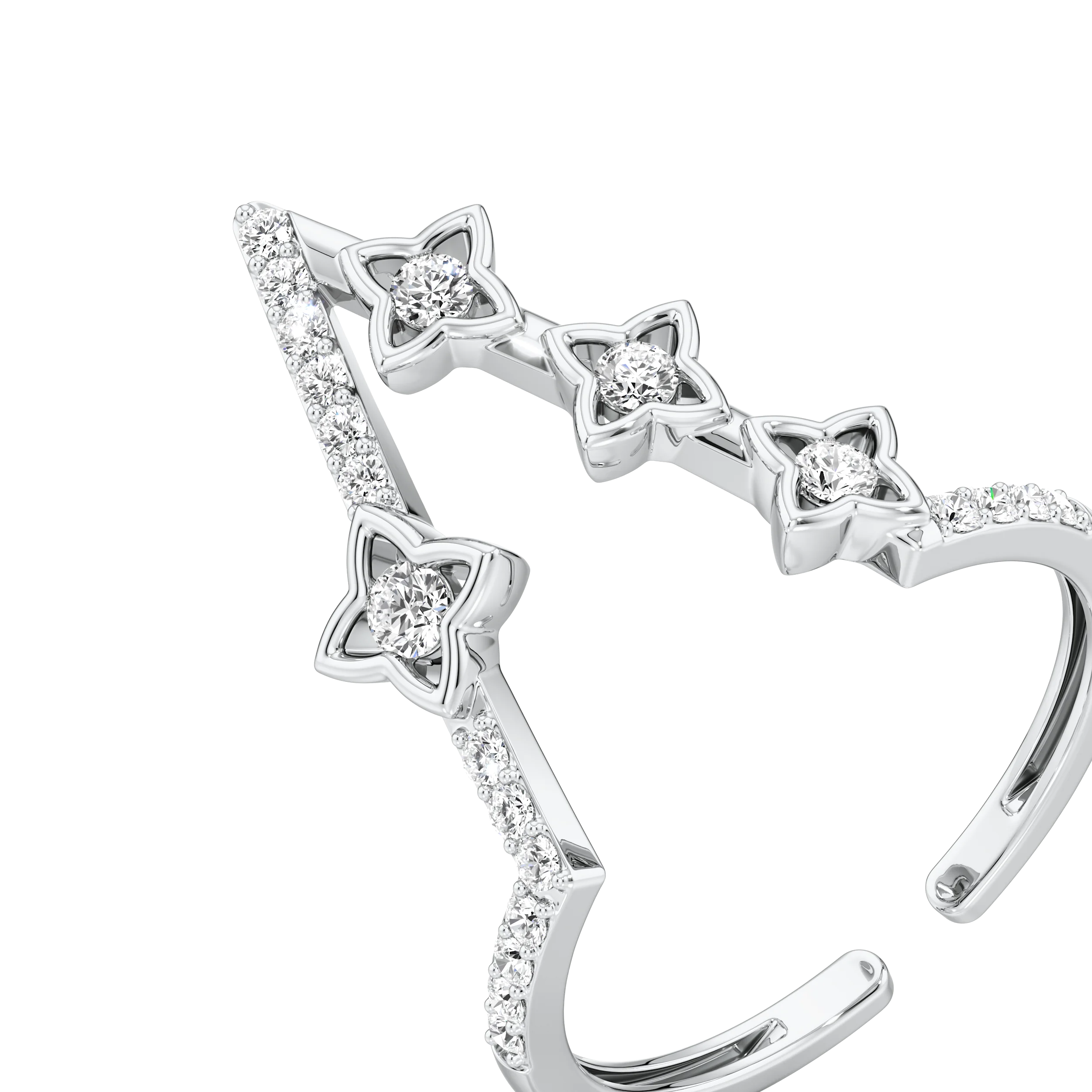 Stellar Zig-Zag Ring 5