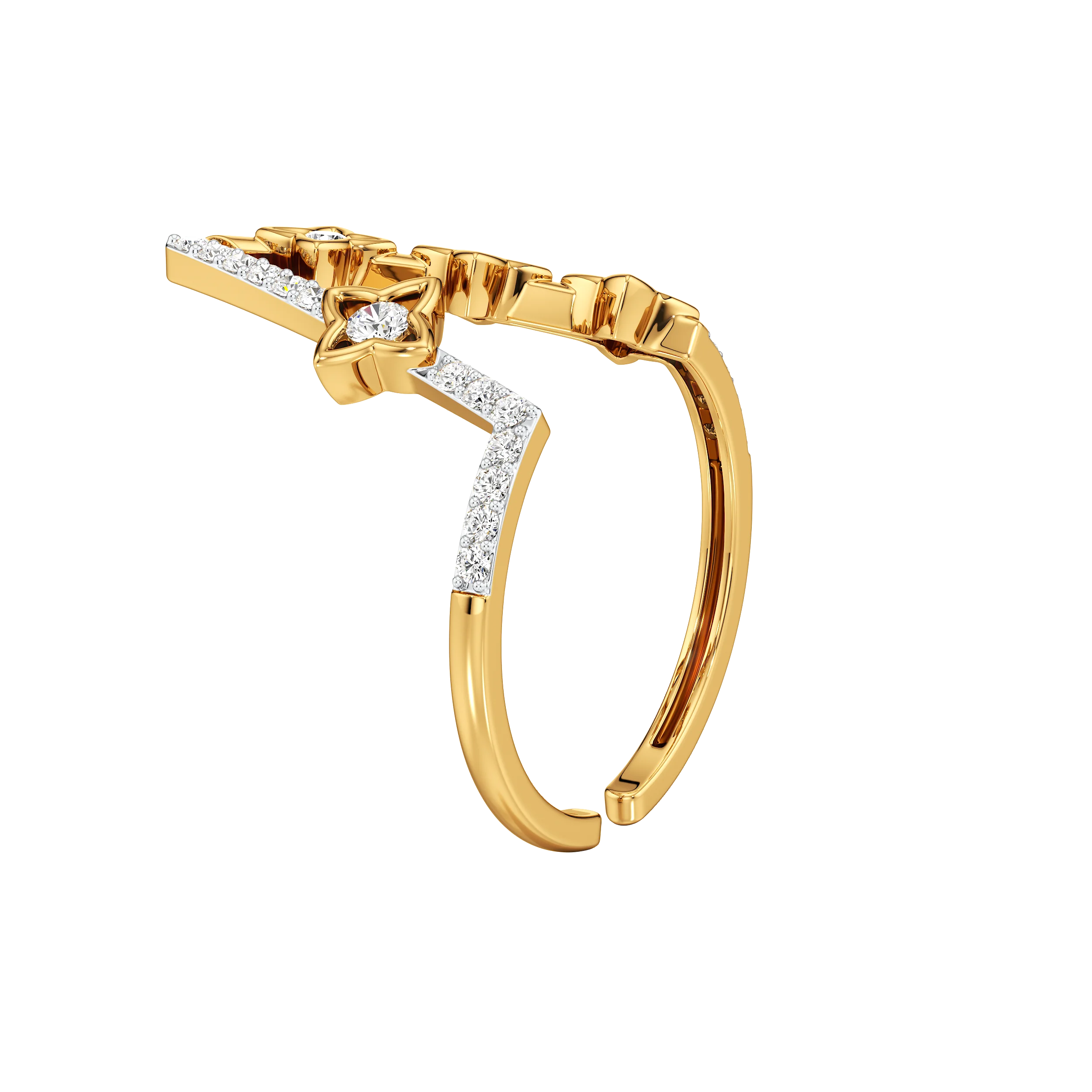 Stellar Zig-Zag Ring 3