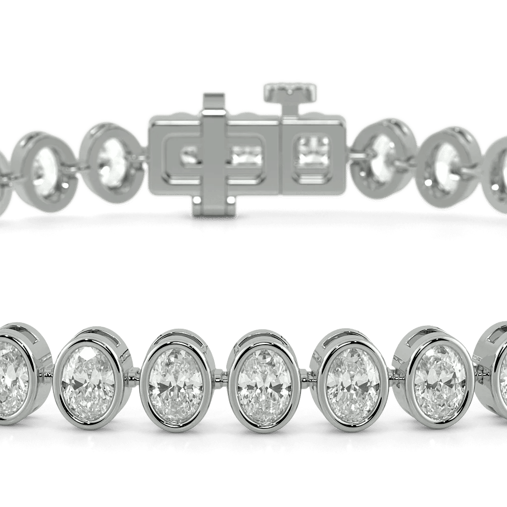Oval Mirage Tennis Bracelet 2