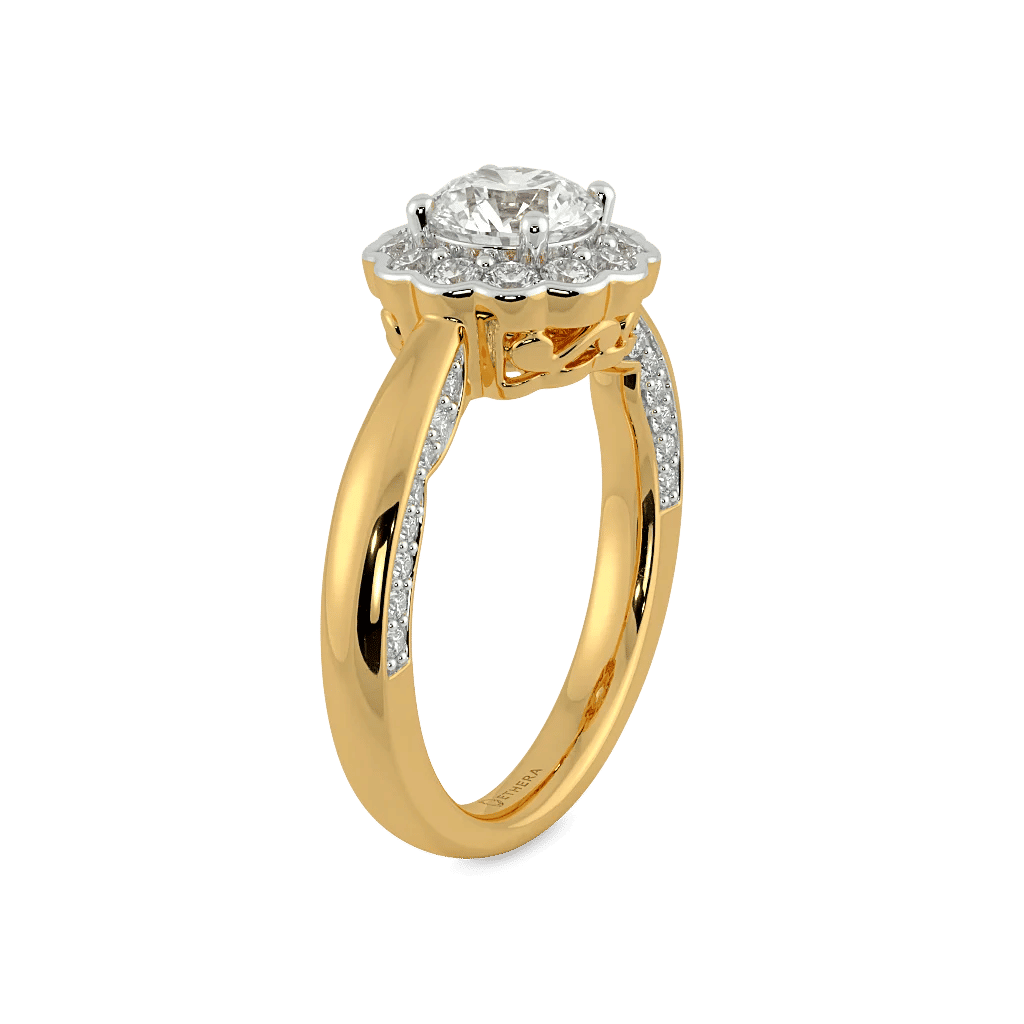 Regal Relic Solitaire Ring 4