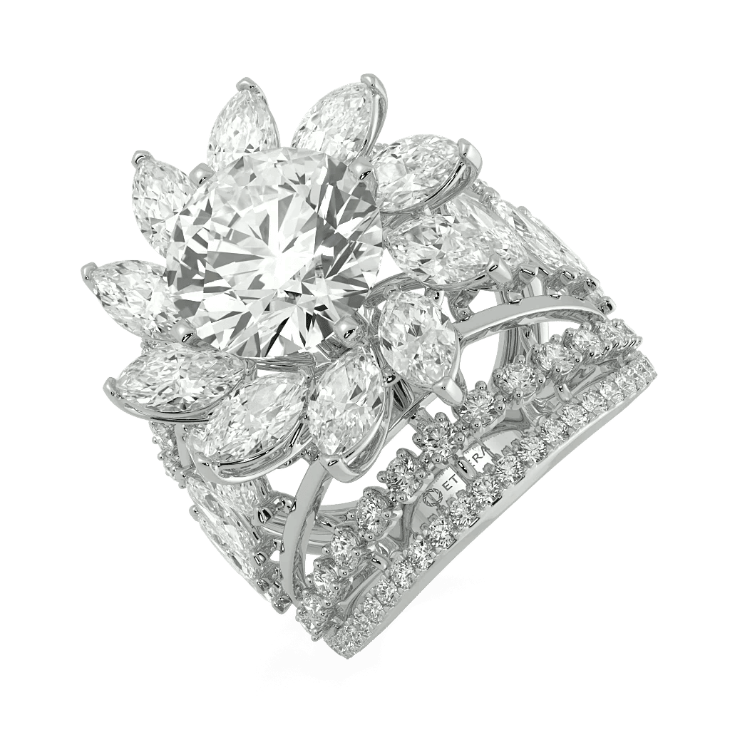 Majestic Aura Cocktail Ring 0