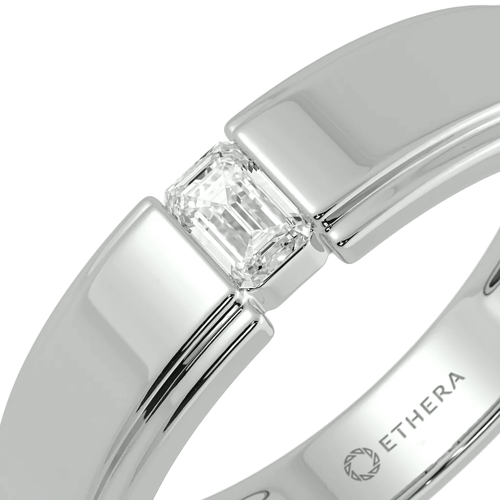 The Sculpted Band Men's Ring 1