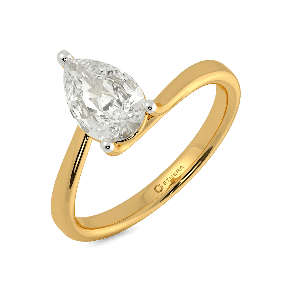 Rosette Dream Solitaire Ring 0