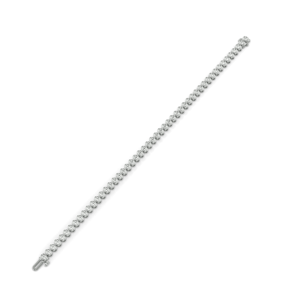 Oval Mirage Tennis Bracelet 3