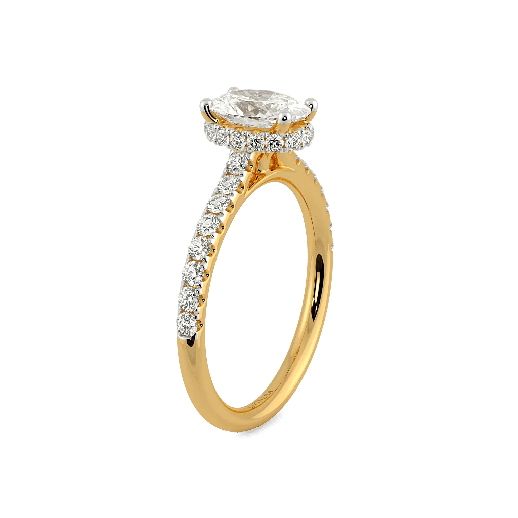 Eternal Oval Solitaire Ring 4