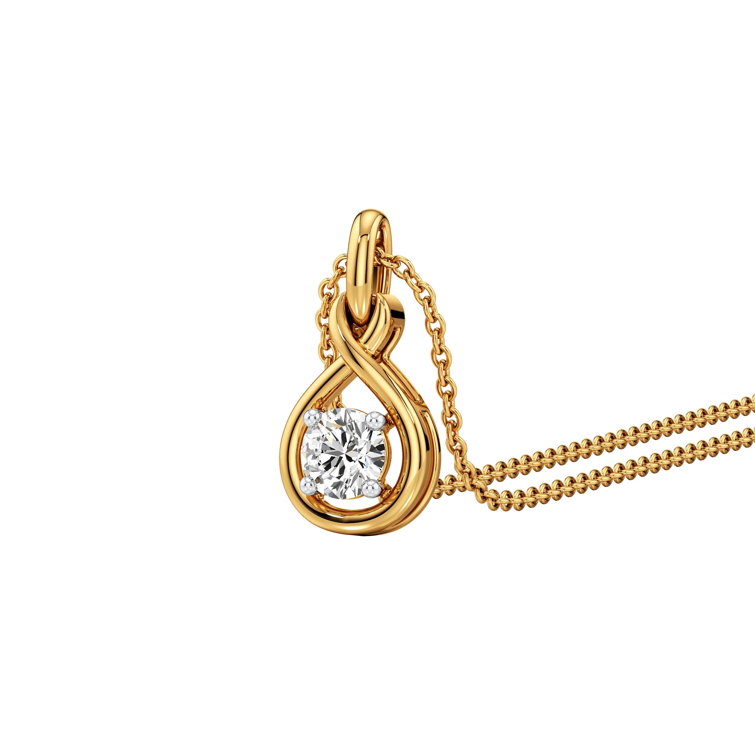 Golden Embrace Pendant