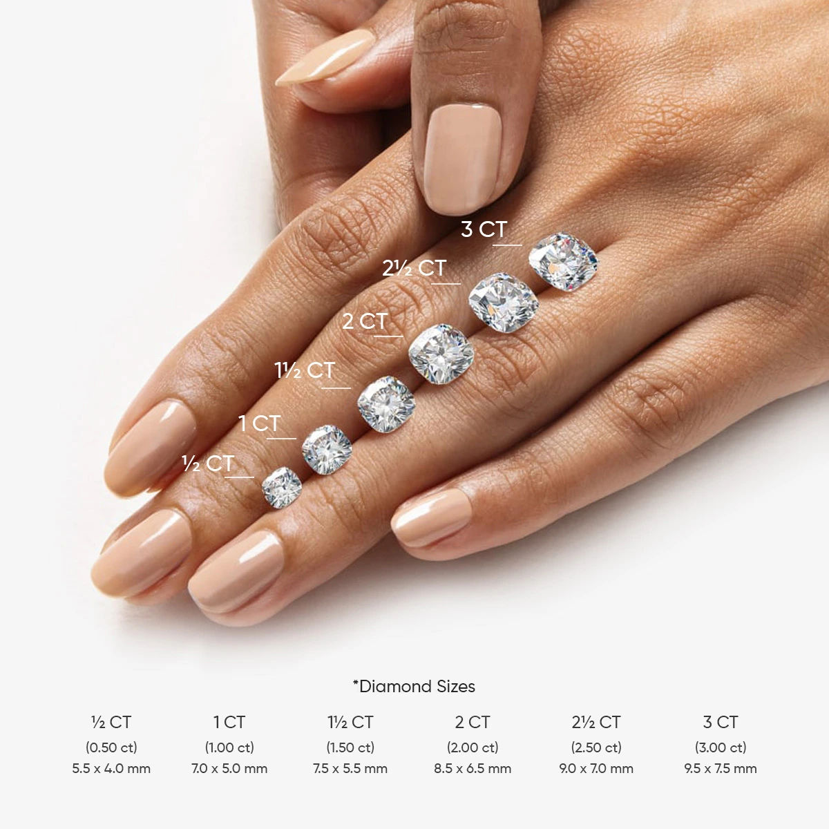 Trio Of Love Solitaire Ring 6