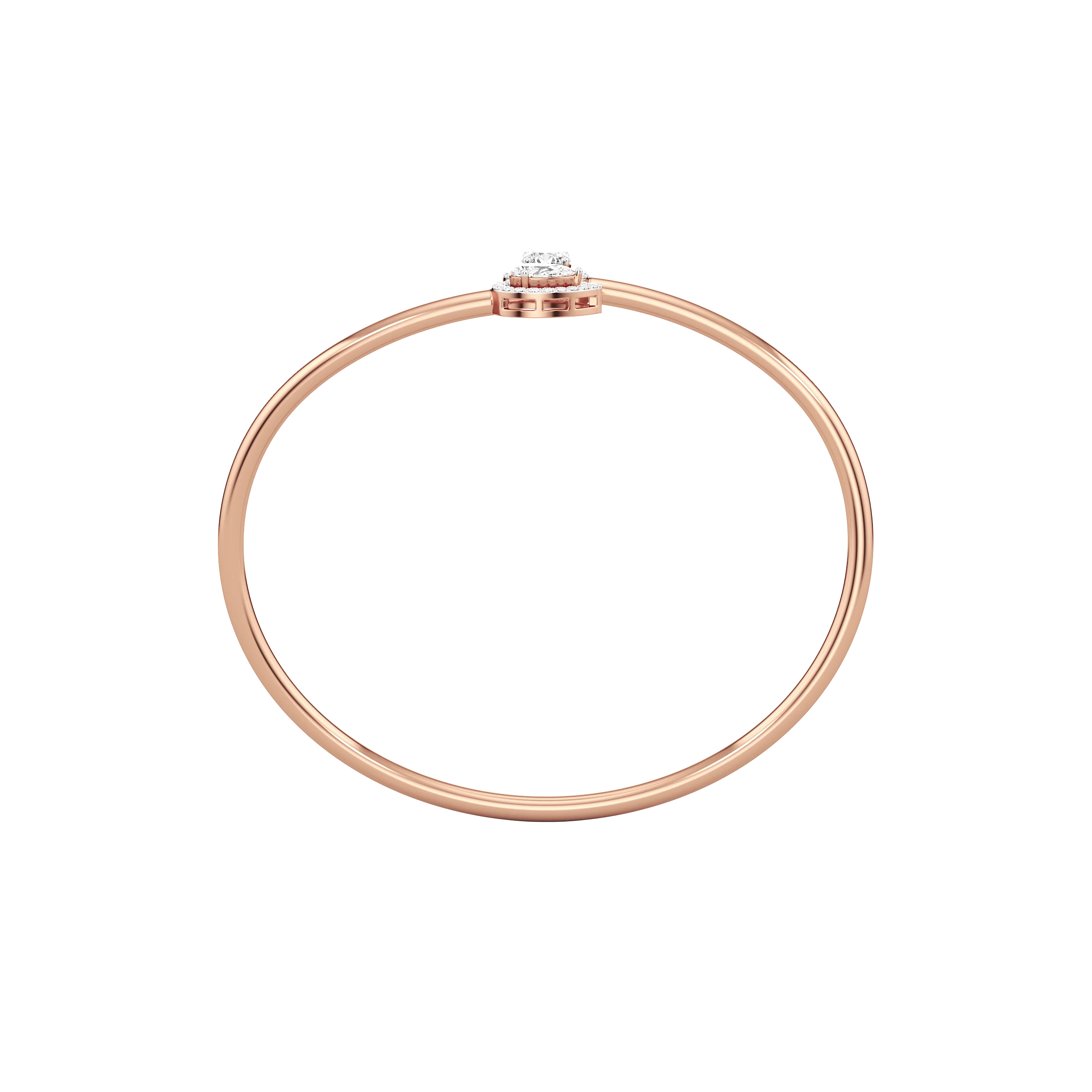 Dual Glow Diamond Bangle 7