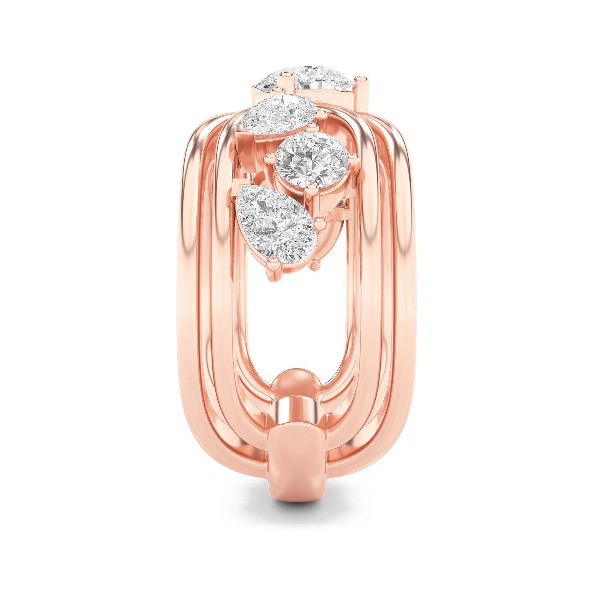 Stellar Five Cocktail Ring 11